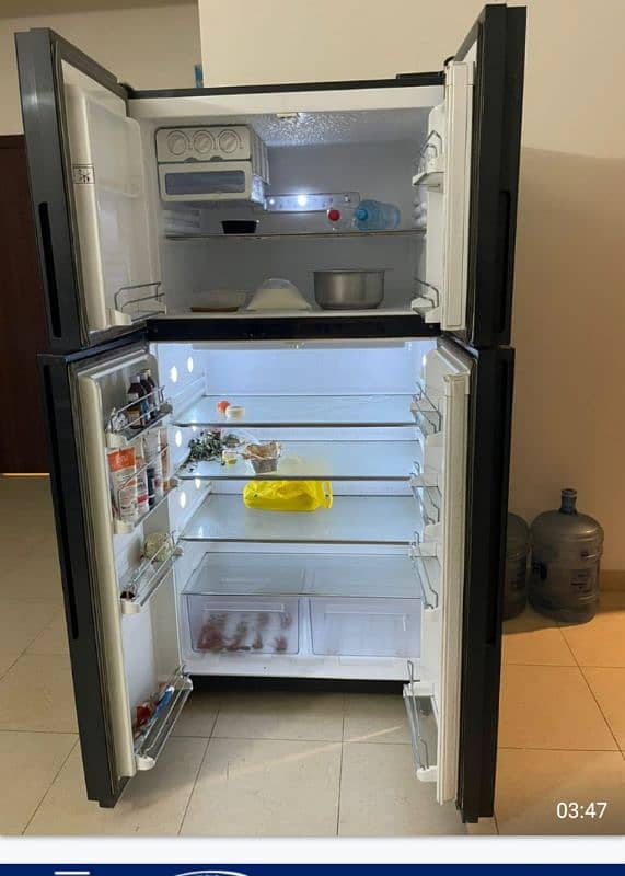 new double door fridge for sale just 165k patches in 265k 1