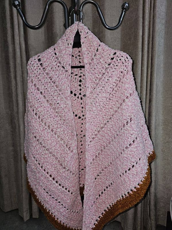 hand made cap shawl 6