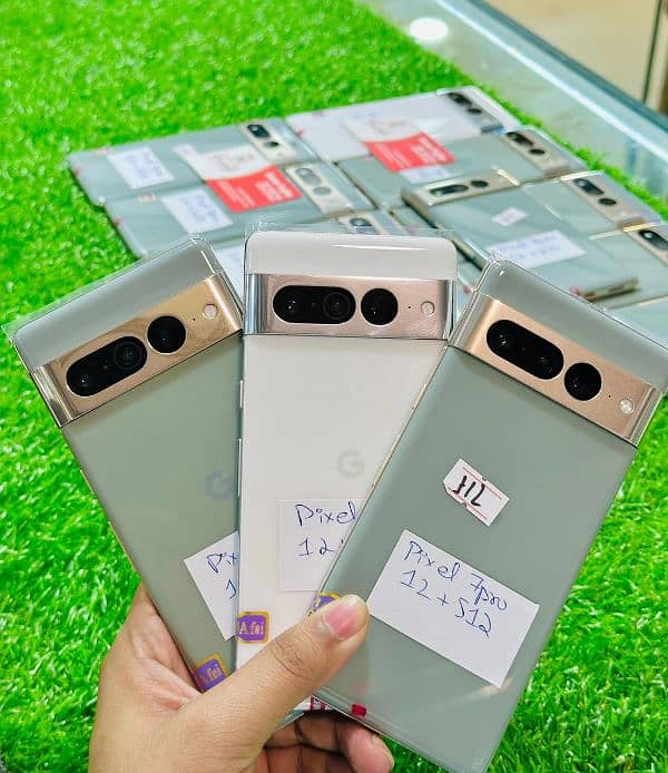 Google pixel 7pro 12/128,12/256,12,512 dual sim pta approved paper kit 1