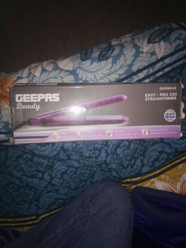 Geepas Hair straightner 0