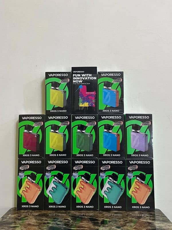 boxpack oxva slim sq pro xros 3 nano argus g pod vape flavour 1