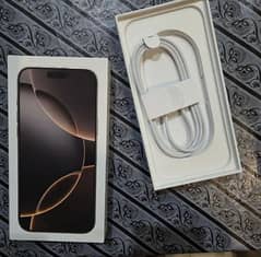 iPhone 16 pro max LLA PTA 256 GB Desert TItanium