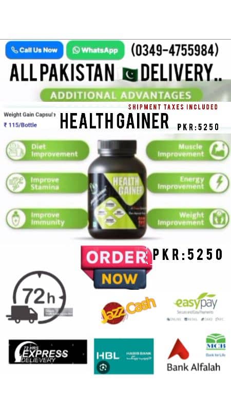 HEALTH GAINER 1