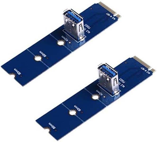 2pcs NGFF M. 2 to USB 3.0 Transfer Card M2 M Key to USB3.0 Adapter 0