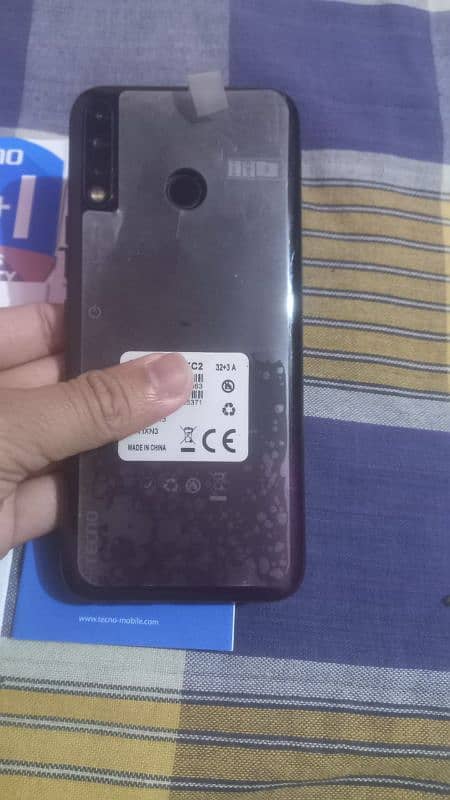 Tecno spark 4 3GB/32GB Dual Sim Pta official approved 0319-7287245 8