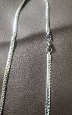 men's 925 Italy silver chain