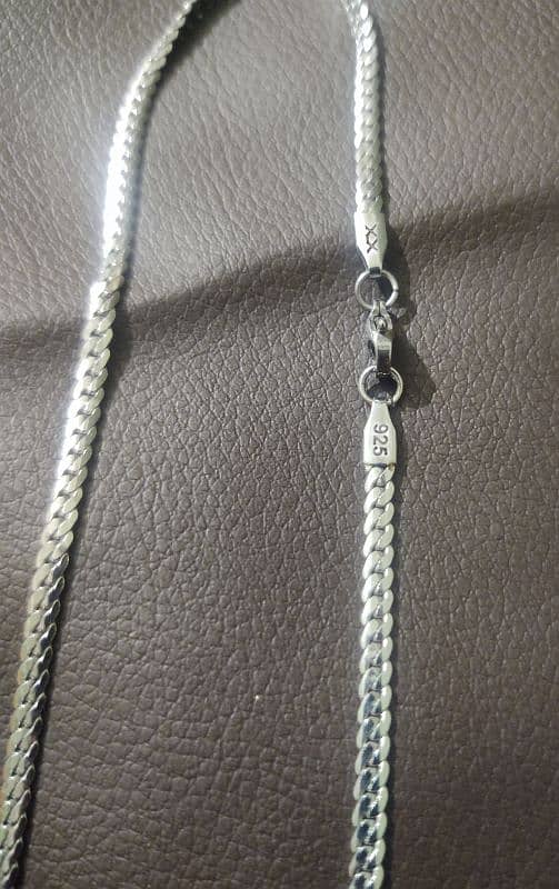 men's 925 Italy silver chain 4