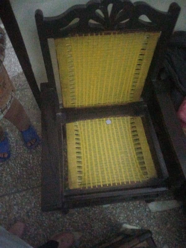 a wooden Chairs in good condition 1