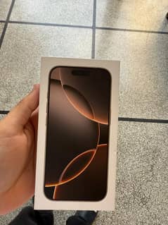 iPhone 16 Pro, Desert Titanium, 128GB, Brand New, Sealed Box,