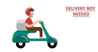 Delivery boy/ Rider Required for Fast Food setup