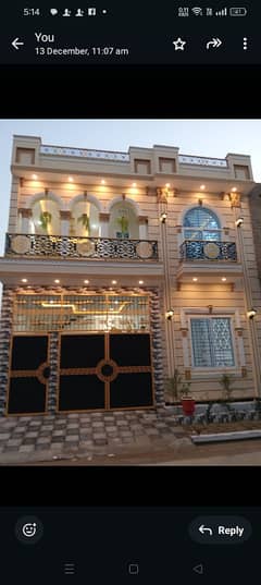 Al Raheem City and paradise 5Marla Spanish Double Story semi furnished Luxury house for sale