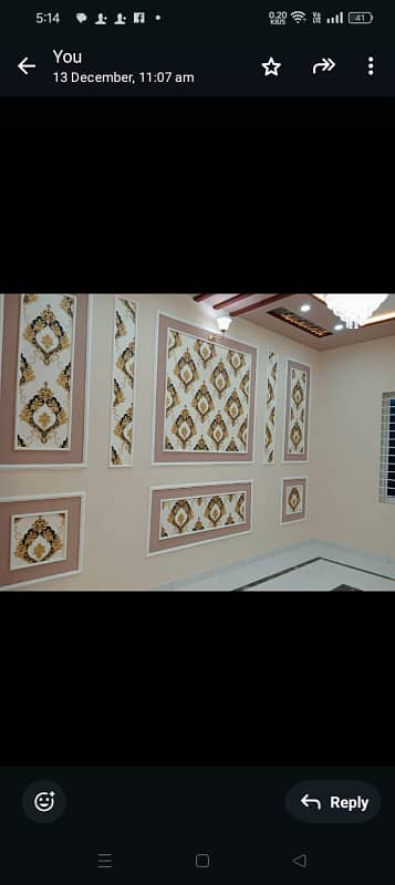 Al Raheem City and paradise 5Marla Spanish Double Story semi furnished Luxury house for sale 5