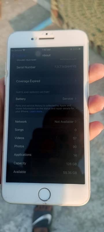 iPhone 7plus  condition 10/8 2