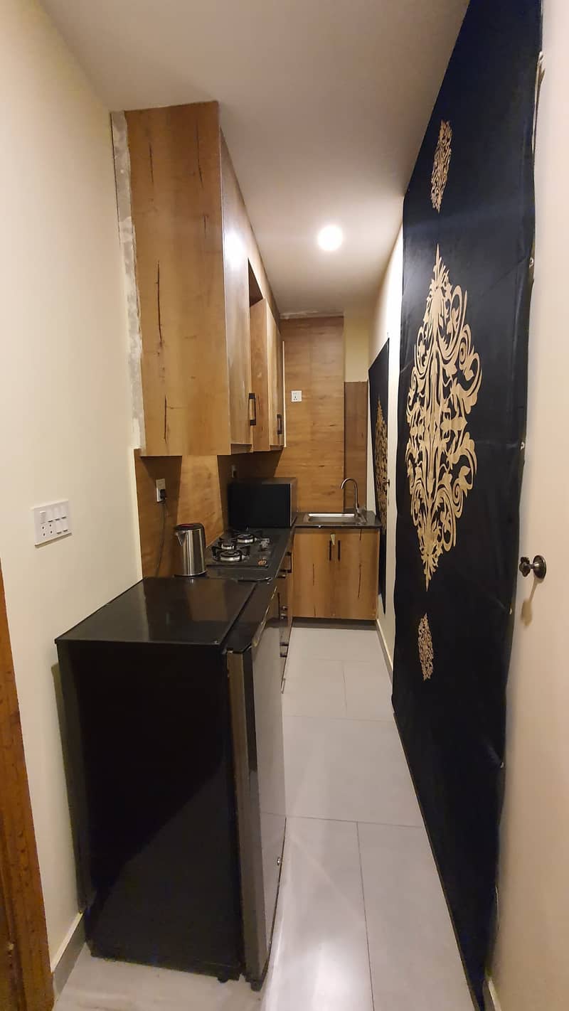 Two Bed Rooms luxury Furnished Apartment Available For Rent in River Hills Phase 7 4