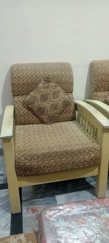 5 seater sofa tal wood 1