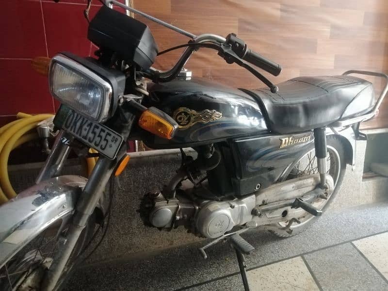 Yamaha Dhoom 70cc bike for sale 0