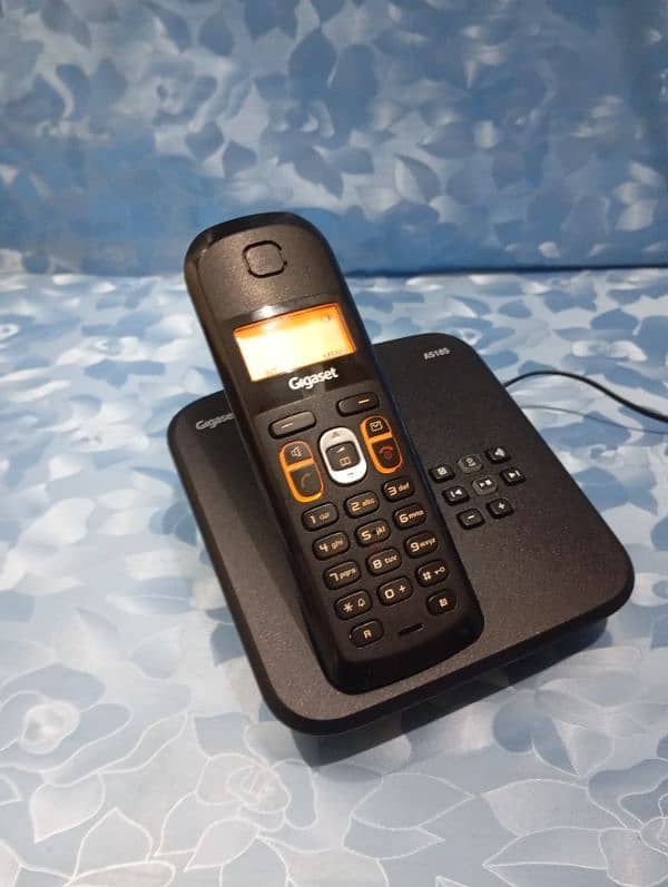 UK imported Siemens gigaset single cordless phone with answer machine 4