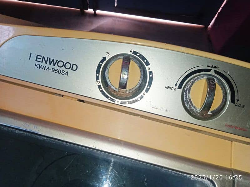 Kenwood washing machine twin tub model number kwm 950 4