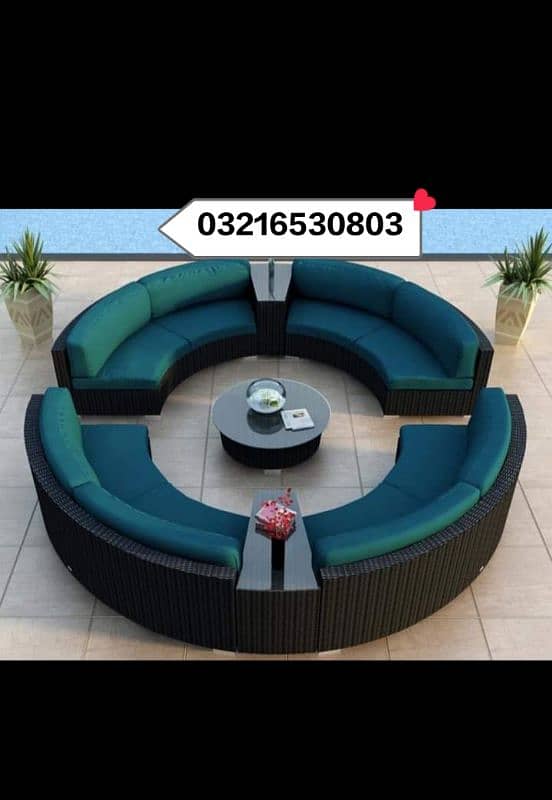 outdoor garden furniture Rattan sofa Rattan chairs 1