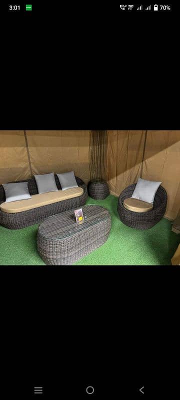 outdoor garden furniture Rattan sofa Rattan chairs 19