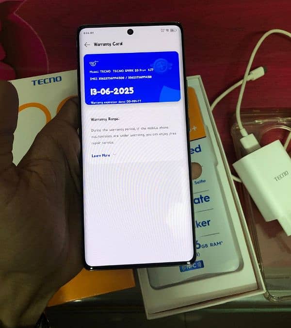 Tecno Spark 20 pro plus 8+8/256 with box 8