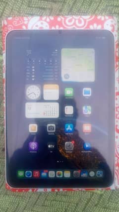 iPad Mini 6 10 by 10 condition ok box aur charger Nahin yah Saman