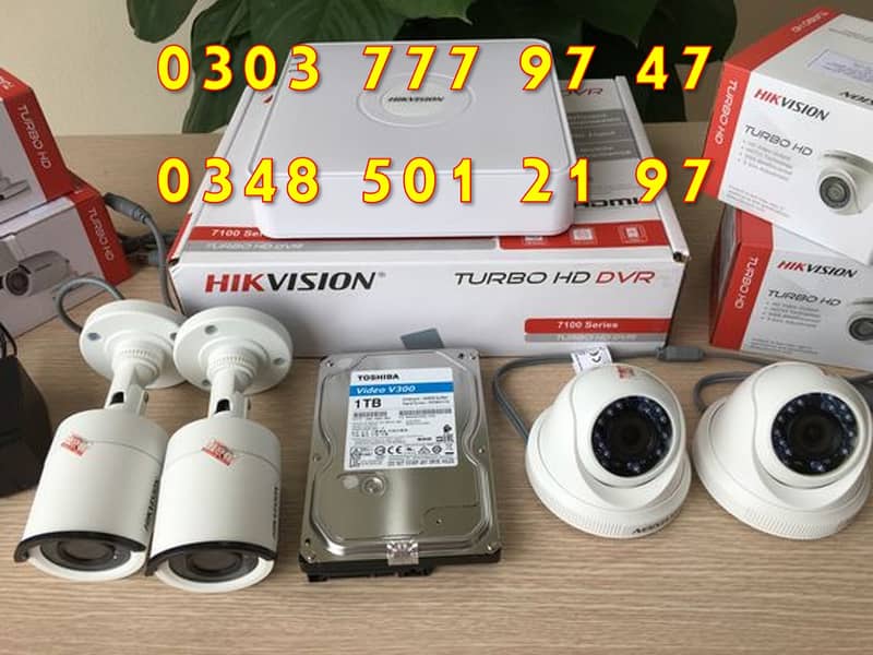 Dahua Hikvision 100% Original CCTV Cameras 2