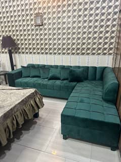 beautiful Lshape sofa for sale