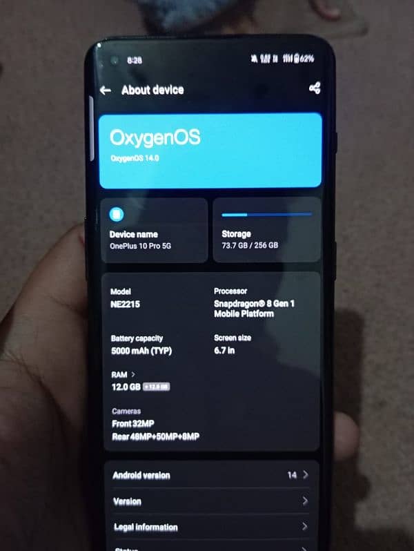 One plus 10 pro 5G 3