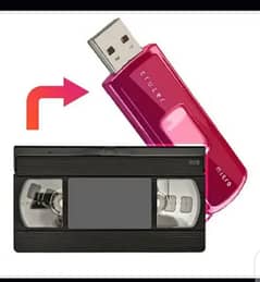 VCR Video Cassette convert Into USB