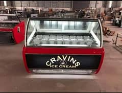 ice cream chiller deeply counter / Ice Cream Display Freezer.