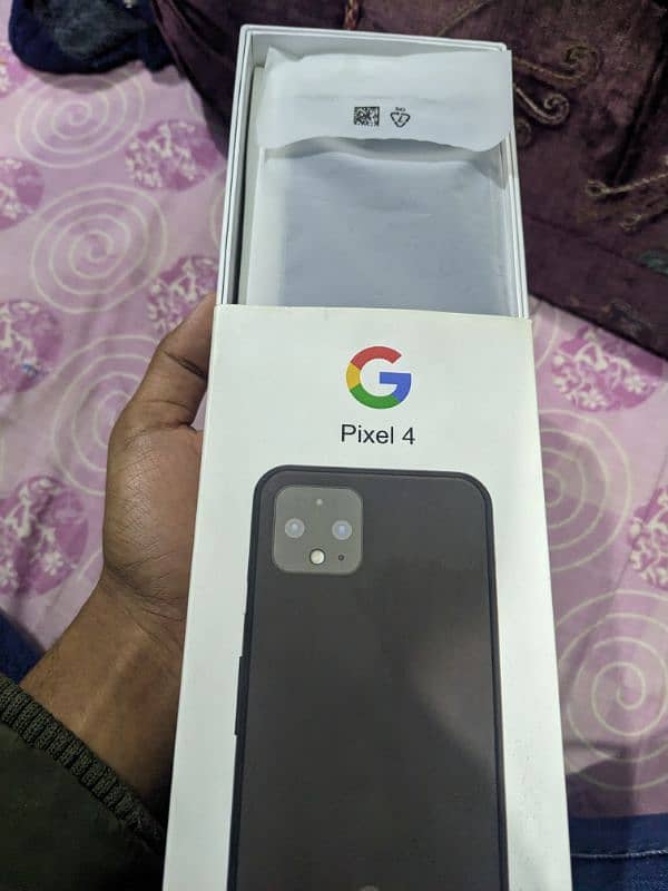 Google Pixel 4 10/9.5 pta with box 0