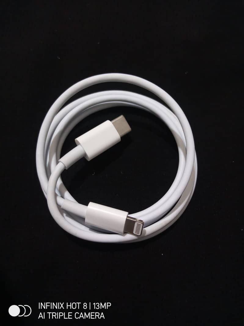 iPhone 14pro max Charger Cable 20watt new 100% original with warranty 3