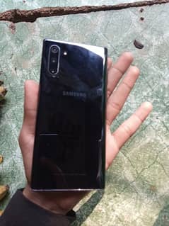 Samsung galaxy not 10 12by256 gb good condition