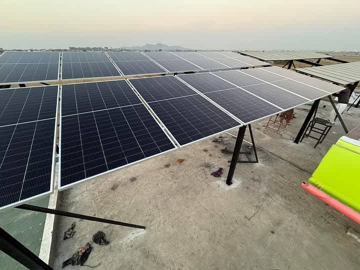 Solar Structure Installation - Solar Inverter Setup - Solar Panels 8