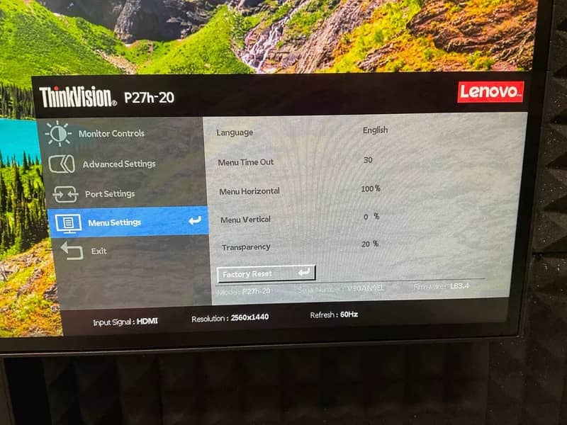 Lenovo "27 Inch" QHD 2k Frameless IPS LED Moniter TypeC QTY Available 2