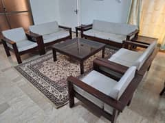 9 seather pure wood sofa for sale