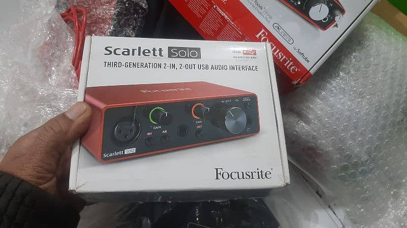 Focusrite Scarlett Solo 3rd Gen 0