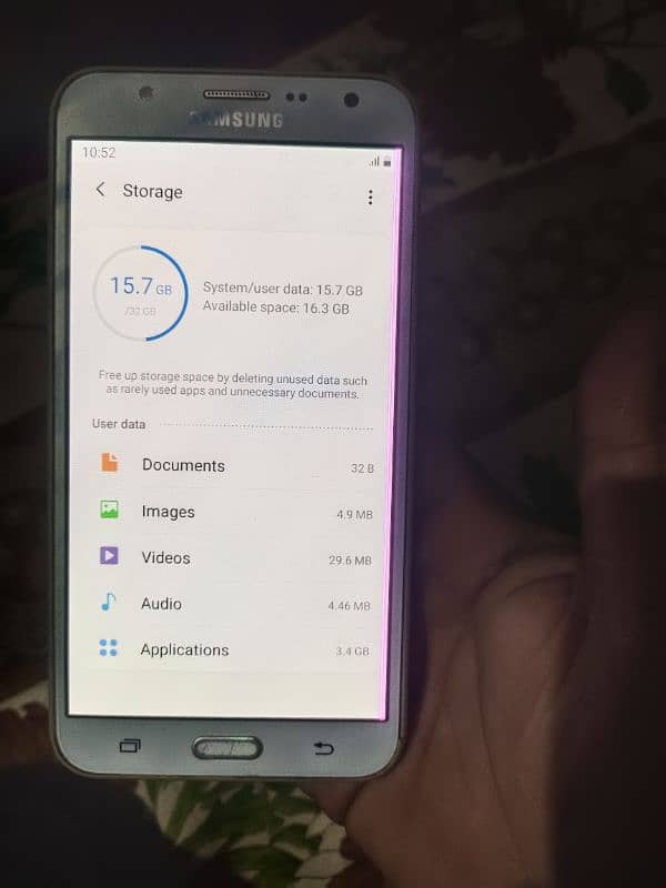 Samsung j7 3GP RAM 32GB memory 2