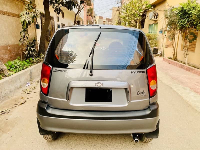 Hyundai Santro 2007 in very excellent condition urgently sale 8