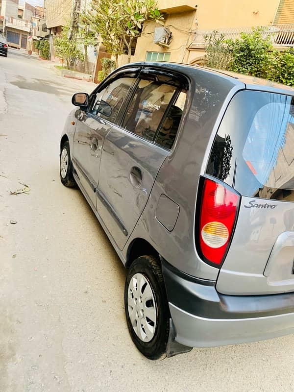 Hyundai Santro 2007 in very excellent condition urgently sale 9