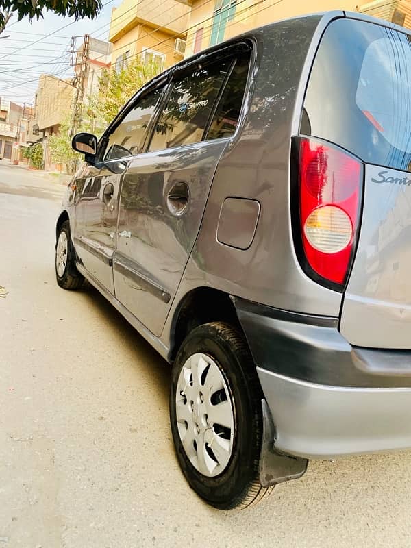 Hyundai Santro 2007 in very excellent condition urgently sale 10