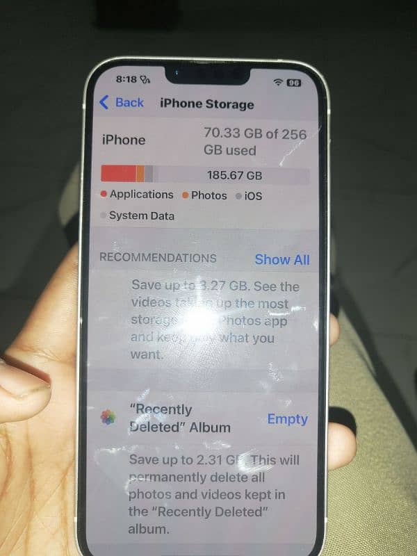 iphone 14 plus 256gb water pack non pta 8