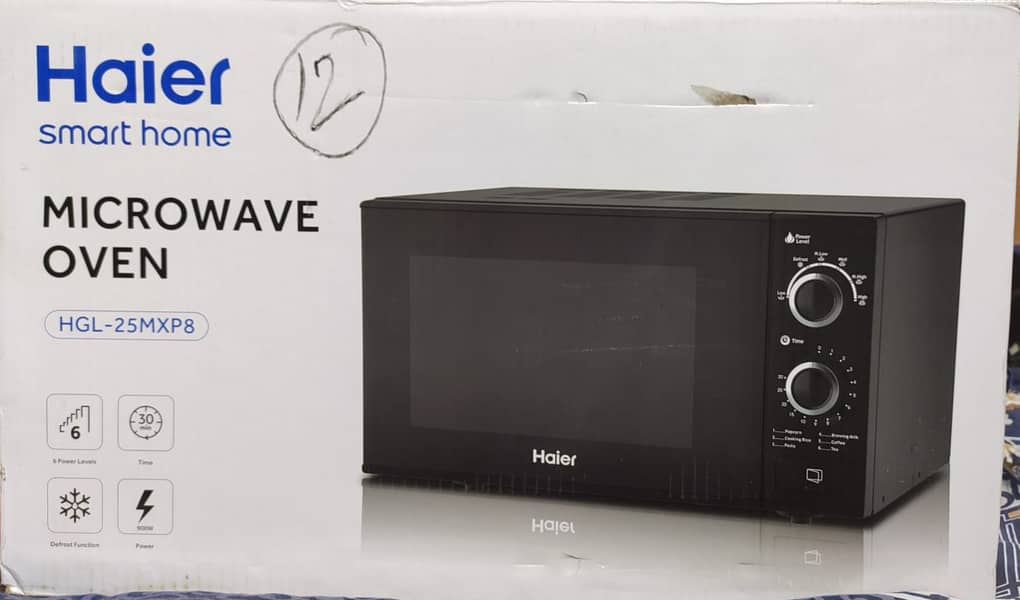 Haier Microwave Oven (HGL-25MXP8) - Box Pack for Sale 0