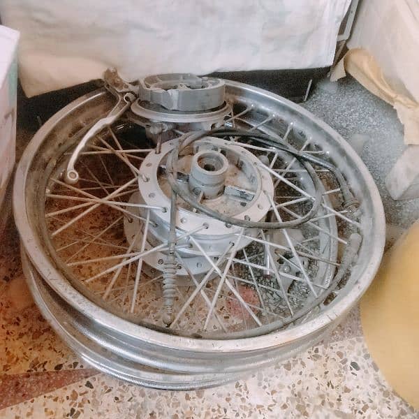 Suzuki gs 150 original Japan rims 2