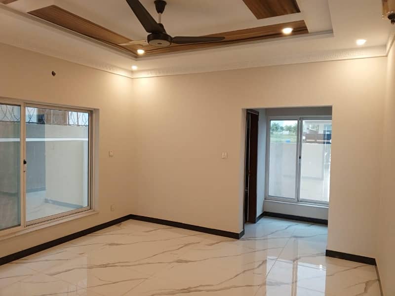 10 Marla On Mai Double Road ( MDR ). Double Unit House Available. For Sale in Faisal Town F-18 Block A Islamabad. 13