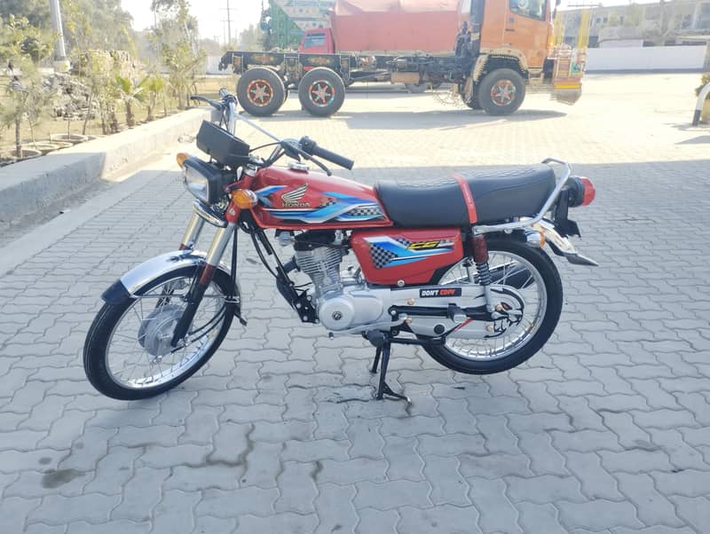 Honda CG 125 2024 RED 0