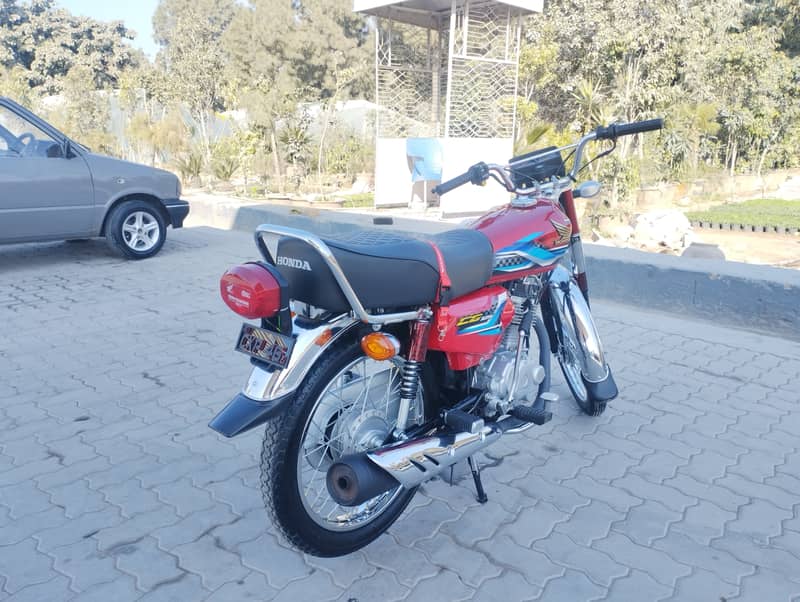 Honda CG 125 2024 RED 7