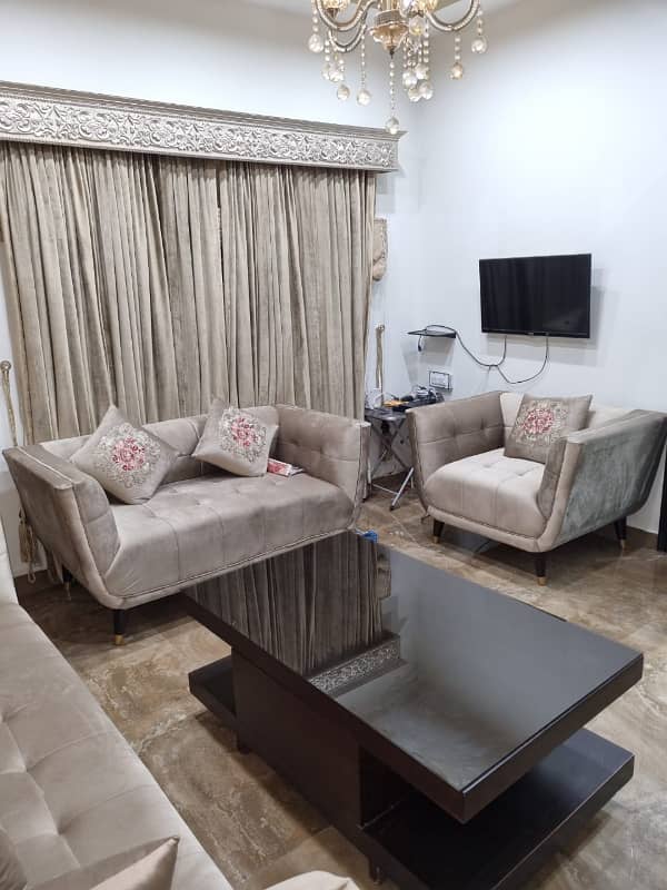 Furnished 5 Marla Full House For Rent In Sector E Bahria Town 5