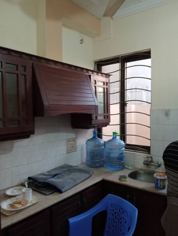 4marla 2beds tv lounge kitchen attached baths neat clean ground portion for rent in G 13 1 Islamabad 0